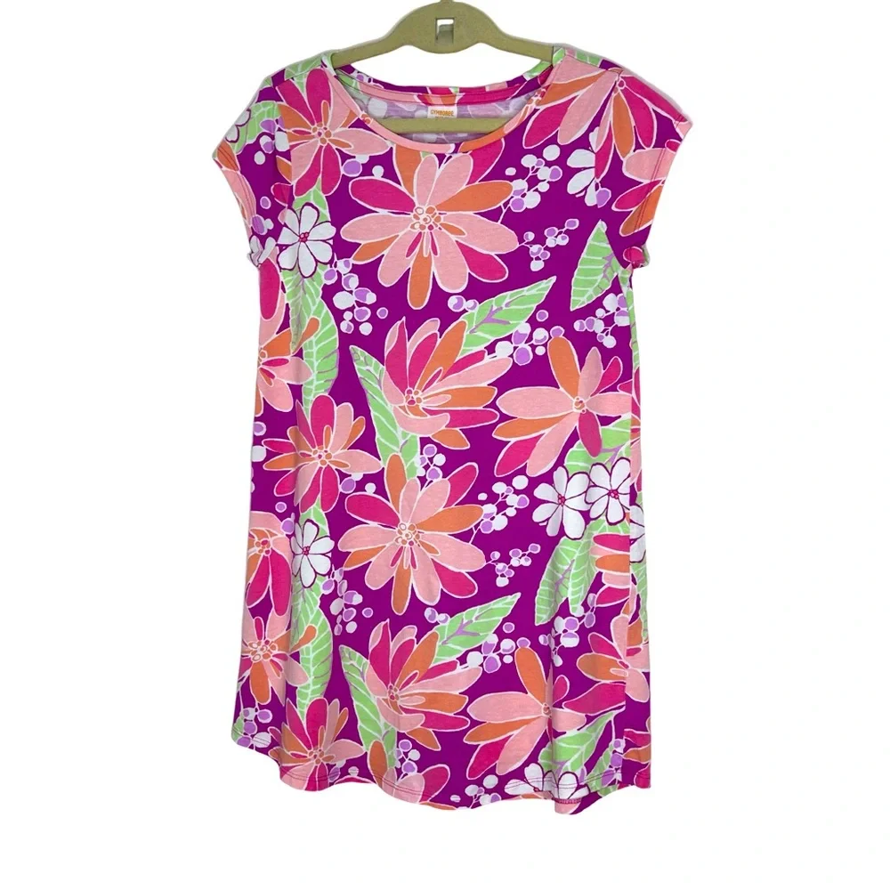 Gymboree Girls Tunic Dress Size M (7/8) Multicolored Short Sleeve